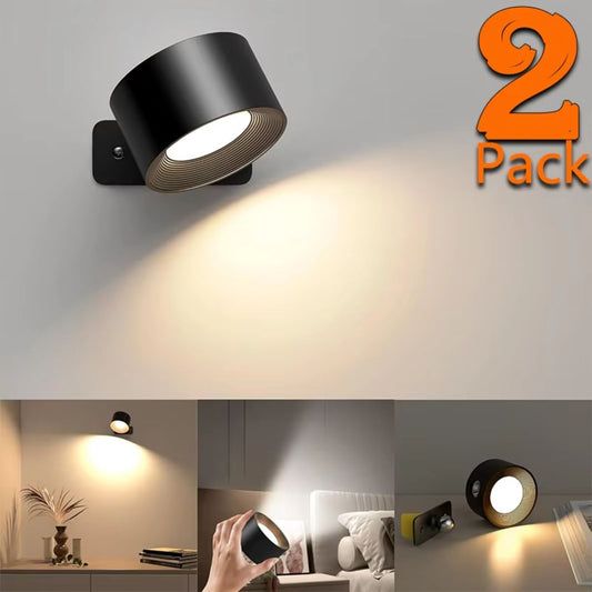 360° Rotatable Wireless LED Reading Lamp