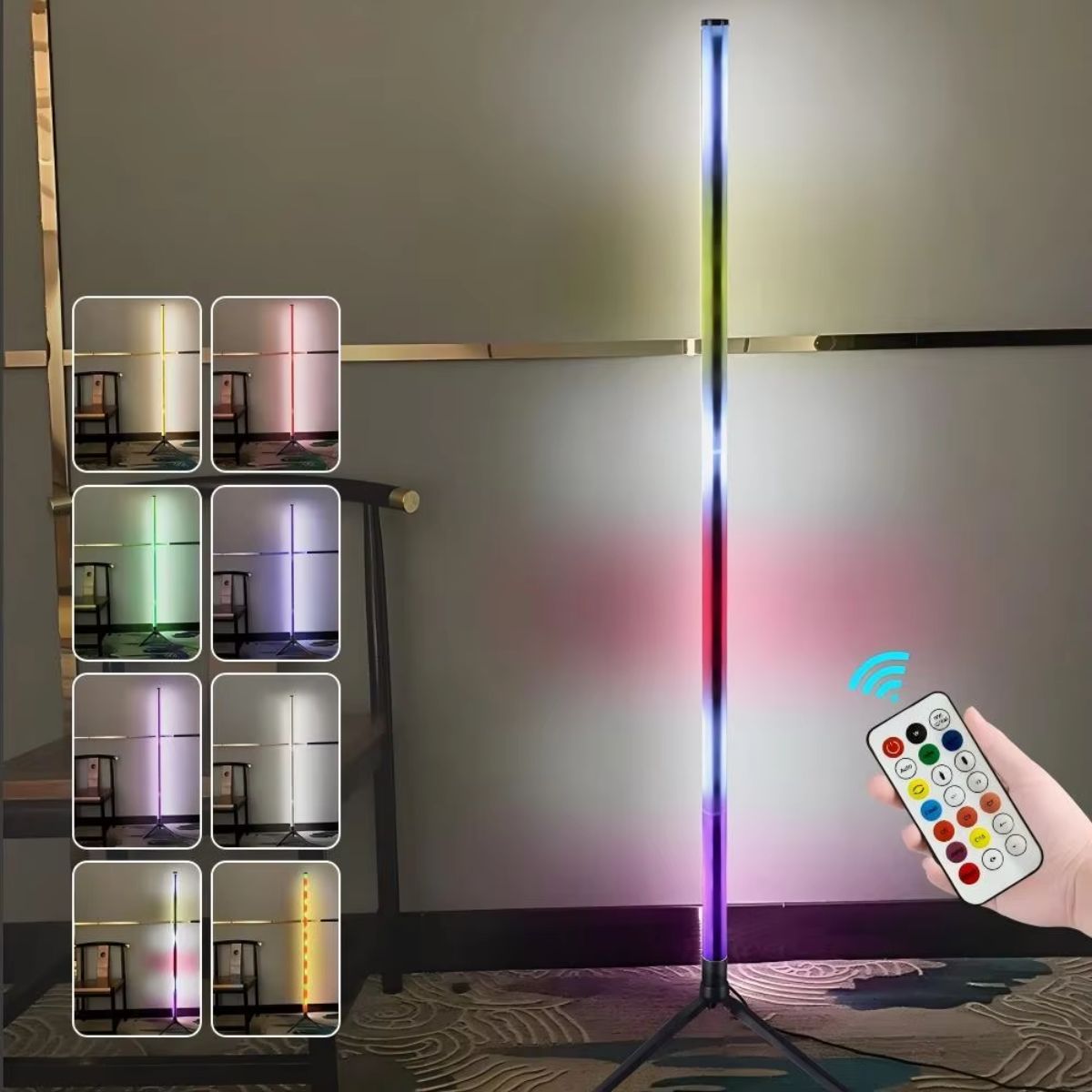 Smart RGB Corner Floor Lamp