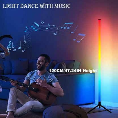 Smart RGB Corner Floor Lamp